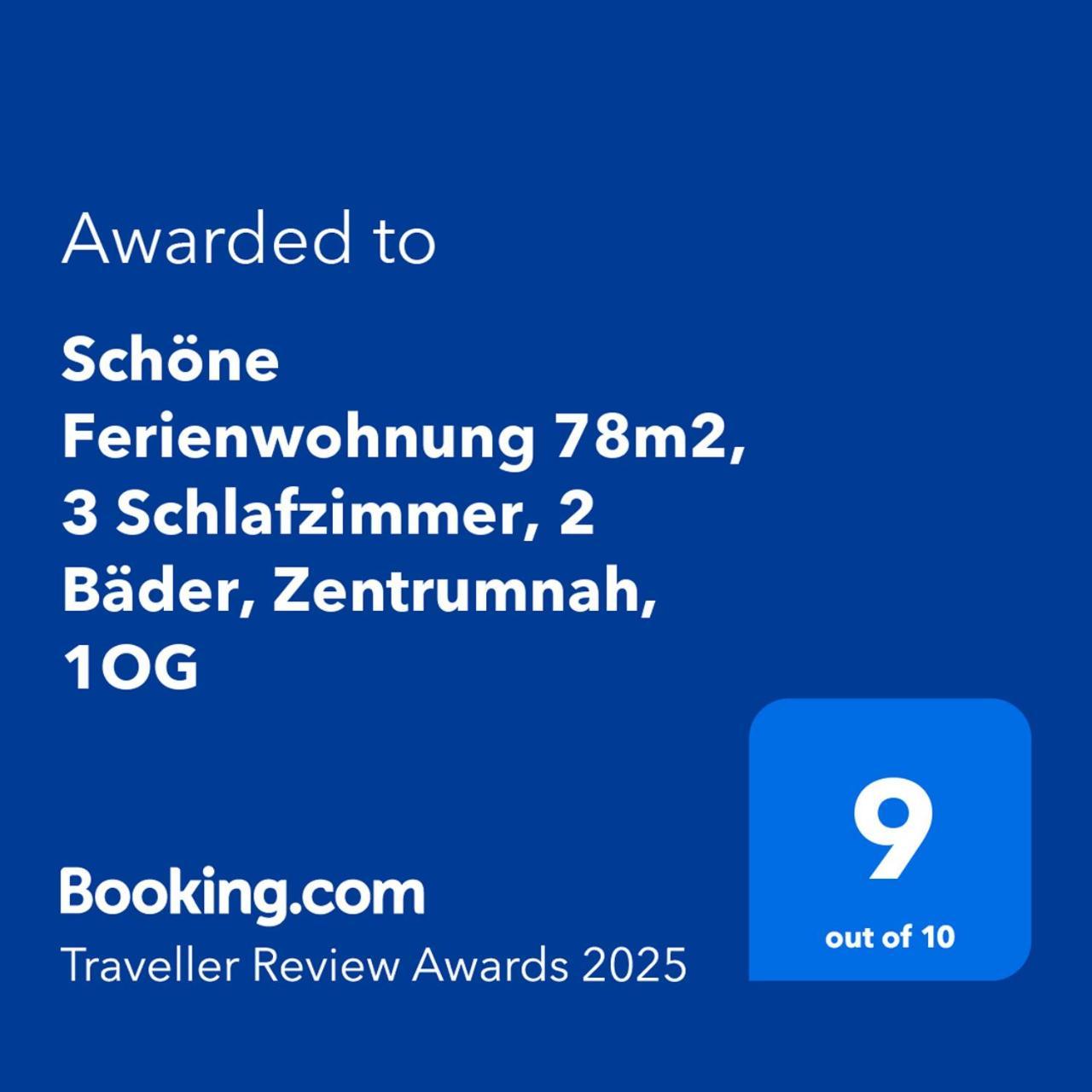 Schoene 78m2, 3 Schlafzimmer, 2 Baeder, Zentrumnah, 1og Apartment Erfurt